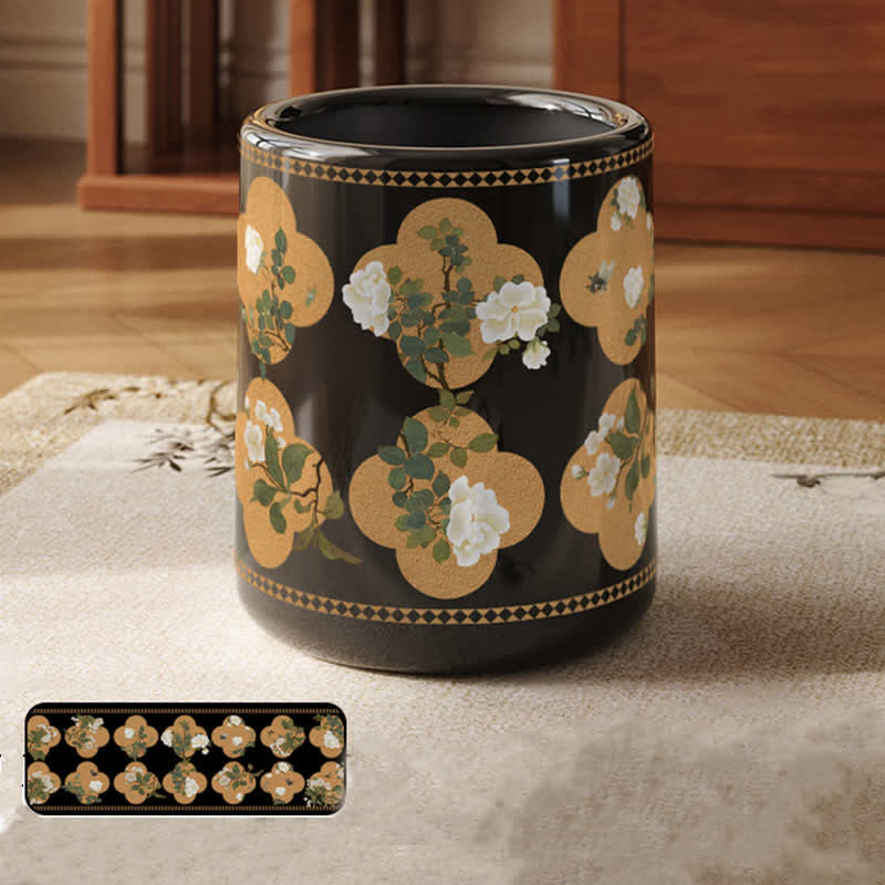 Double Layer Lidless Large Capacity Wastebasket - image 2