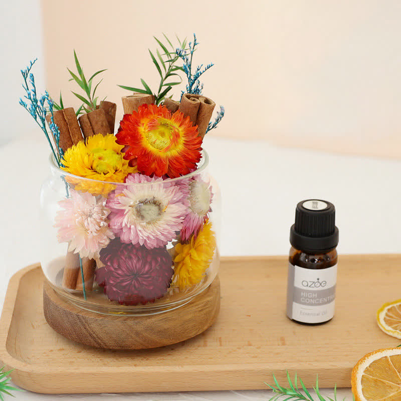 Aromatherapy Essential Oil Dried Flower Fragrance Ornament - K - 2PCS - 3.5" x 2.9" - image 11