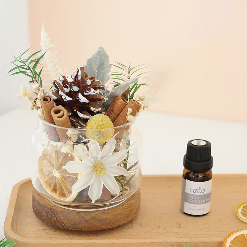 Aromatherapy Essential Oil Dried Flower Fragrance Ornament - I - 2PCS - 3.5" x 2.9" - image 9