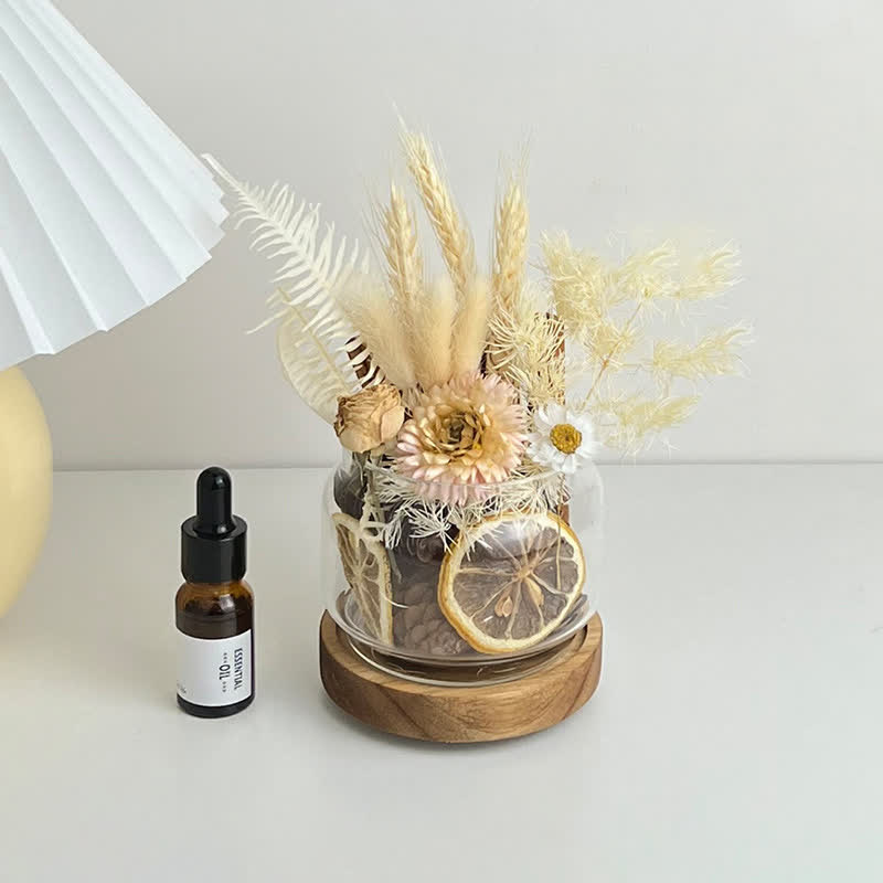 Aromatherapy Essential Oil Dried Flower Fragrance Ornament - F - 2PCS - 3.5" x 2.9" - image 6