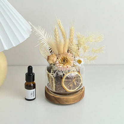 Aromatherapy Essential Oil Dried Flower Fragrance Ornament - F - 2PCS - 3.5" x 2.9" - image 6