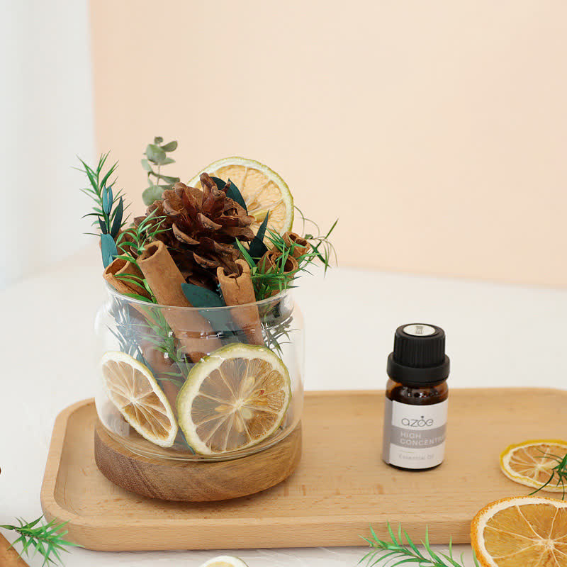 Aromatherapy Essential Oil Dried Flower Fragrance Ornament - G - 2PCS - 3.5" x 2.9" - image 7