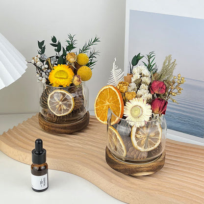 Aromatherapy Essential Oil Dried Flower Fragrance Ornament - image 0