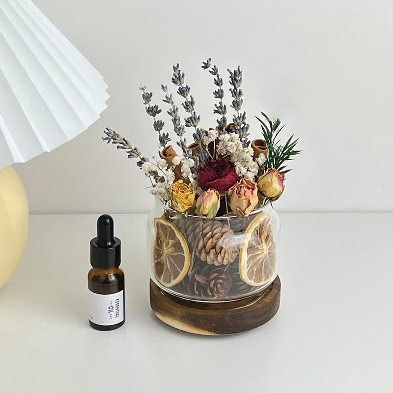 Aromatherapy Essential Oil Dried Flower Fragrance Ornament - C - 2PCS - 3.5" x 2.9" - image 3