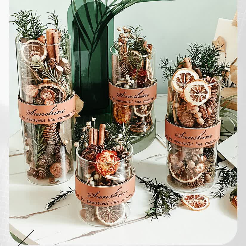 Dried Flower Essential Oil Fragrance Home Ornament - image 0