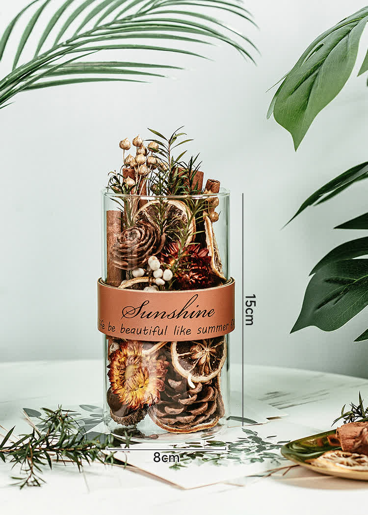 Dried Flower Essential Oil Fragrance Home Ornament - A-3.1" x 5.9" - 2PCS - image 4