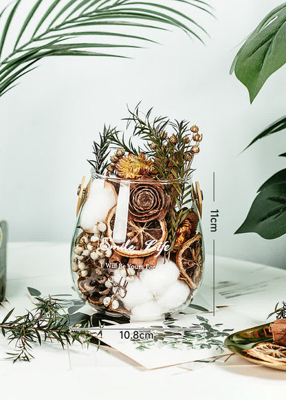 Dried Flower Essential Oil Fragrance Home Ornament - C-4.2" x 4.3" - 2PCS - image 12