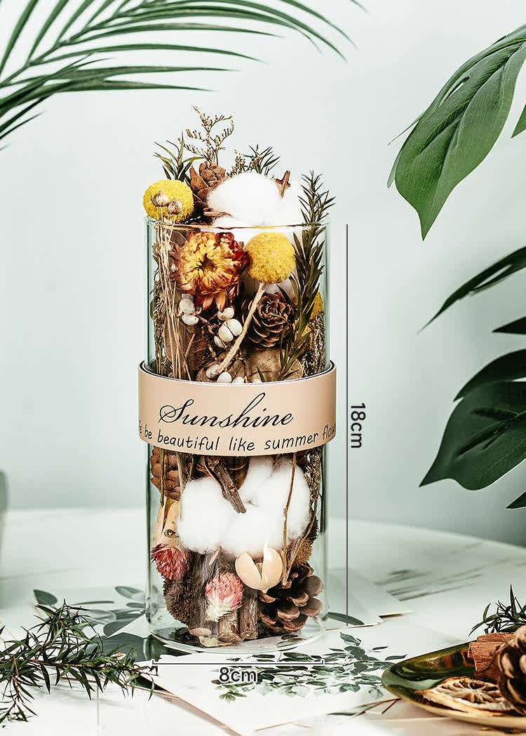 Dried Flower Essential Oil Fragrance Home Ornament - B-3.1" x 7.0" - 2PCS - image 9
