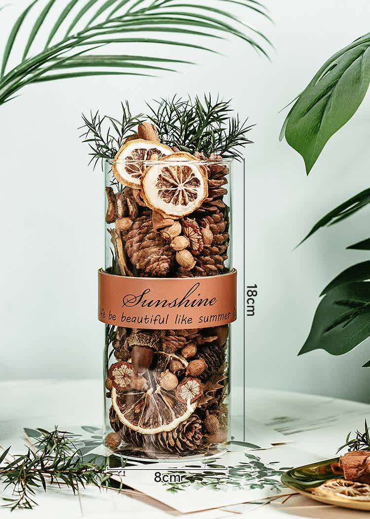 Dried Flower Essential Oil Fragrance Home Ornament - A-3.1" x 7.0" - 2PCS - image 5