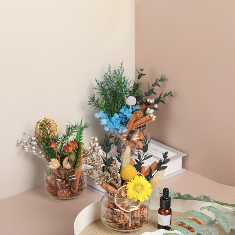 No Fire Aromatherapy DIY Dried Flower Material Pack - image 0