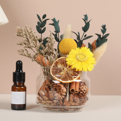 No Fire Aromatherapy DIY Dried Flower Material Pack - A - 2PCS - 3.5" x 2.9" - image 2