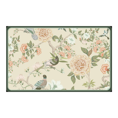 Elegant Floral Diatom Mud Bathroom Floor Mat - image 2