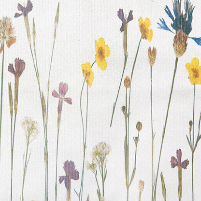 Plant Branch Pattern Tassel Cotton Linen Floor Mat - image 5