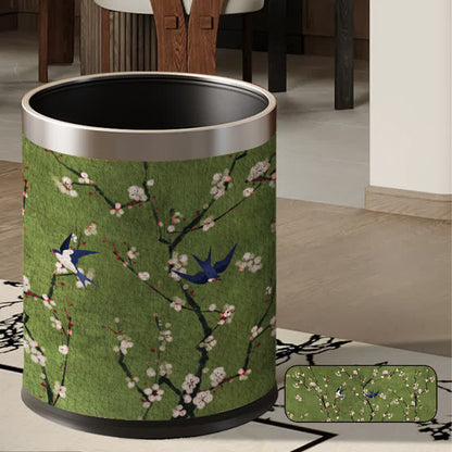 Vintage Floral Large Capacity Trash Bin - image 7