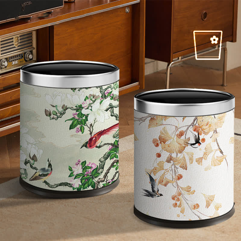 Rural Double Layer Durable Wastebasket - image 0