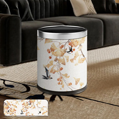 Rural Double Layer Durable Wastebasket - B - 9"W x 9"L x 10"H - image 4