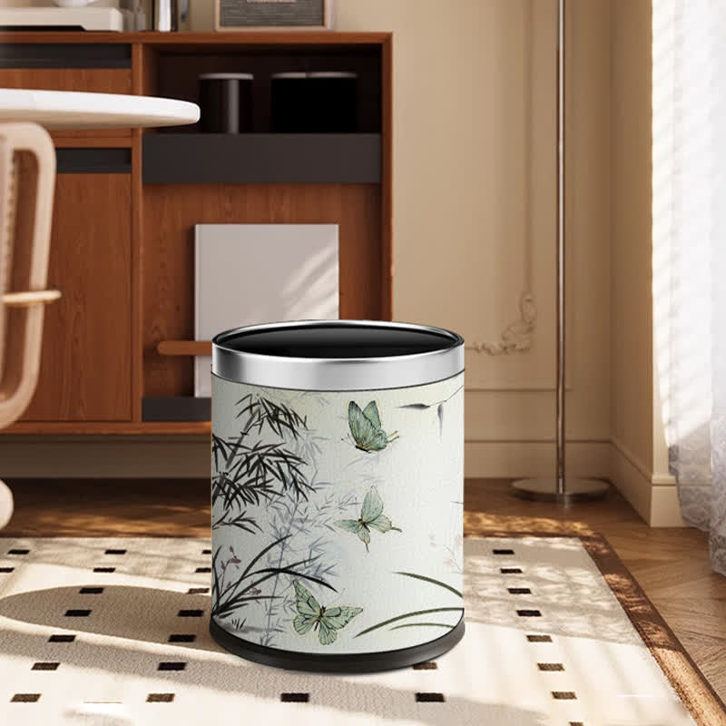 Rural Double Layer Durable Wastebasket - image 7