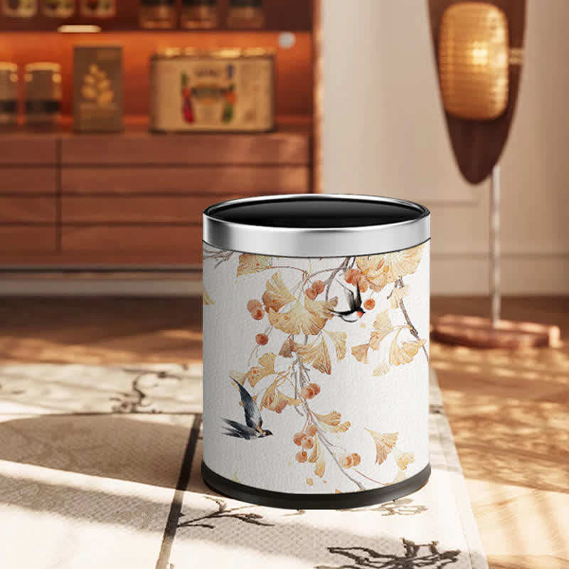Rural Double Layer Durable Wastebasket - image 3