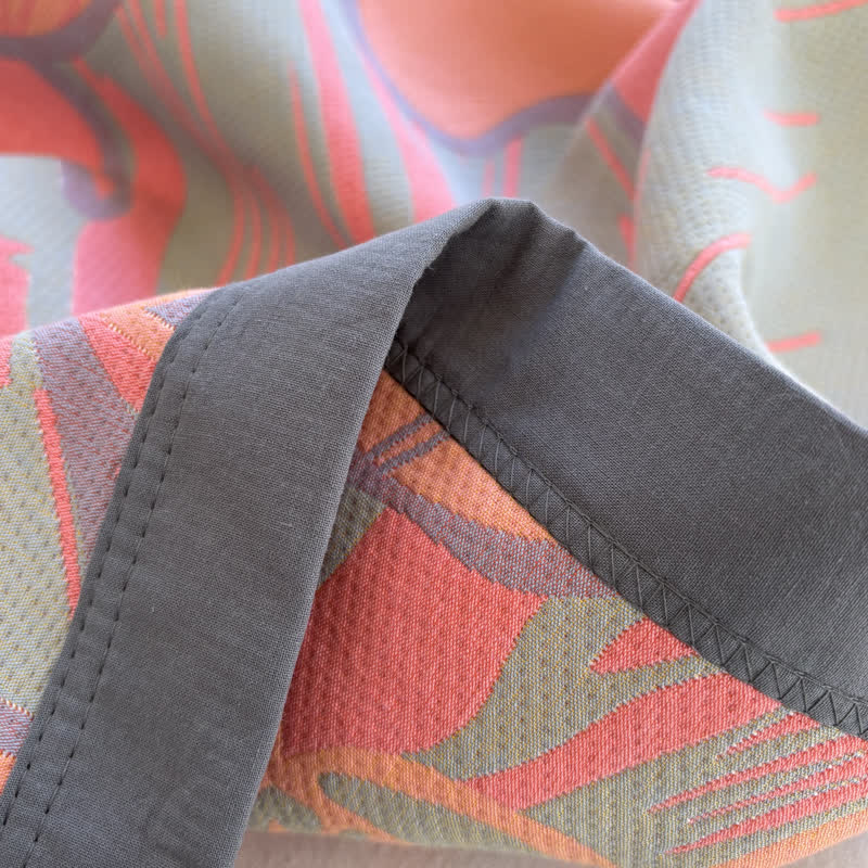 Lightweight Pure Cotton Bright Floral Quilt - image 3