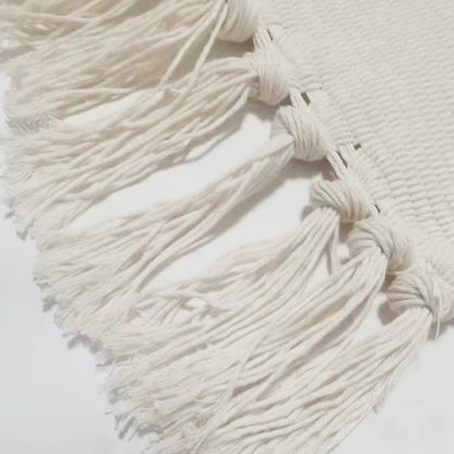 Fresh Pastoral Style Floral Tassel Floor Mat - image 6