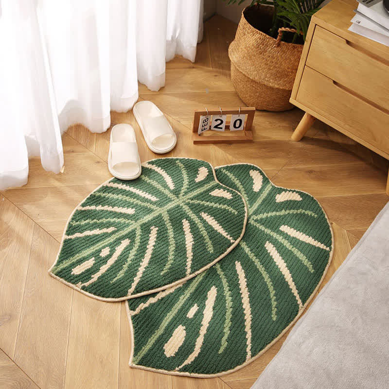 Four-leaf Clover Leaf Shape Non-slip Floor Mat - image 3