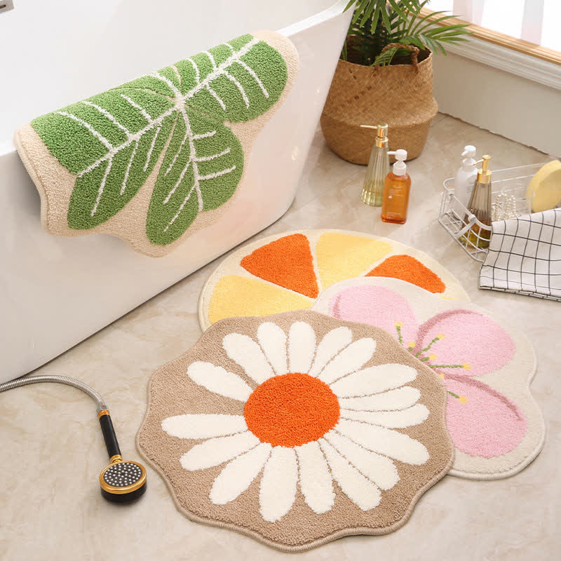 Cute Plant Fruit Shaped Anti-slip Floor Mat - image 0