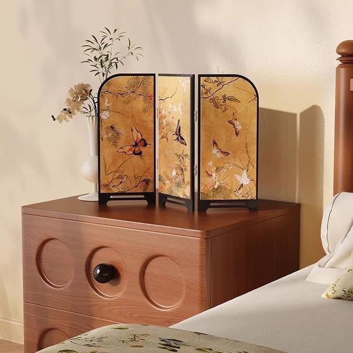 Vintage Foldable Screen Desktop Ornament - image 1