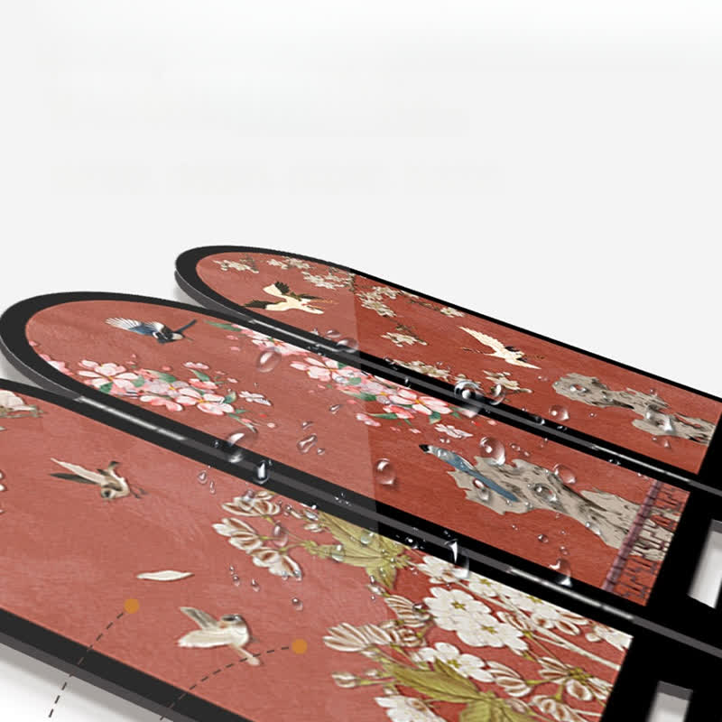  Retro Folding Screen Desktop Ornament - image 1