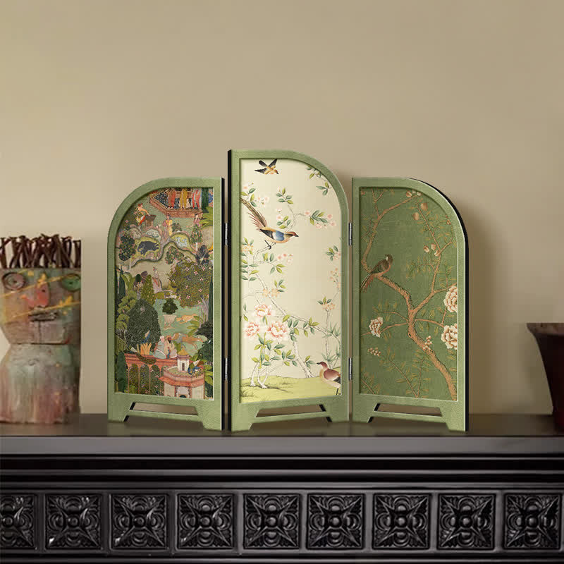 Rural Foldable Screen Home Decor Ornament - image 2