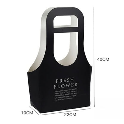 Kraft Paper Flower Gift Bags with Handle - D - 1PC - 8.6" x 3.9" x 15.7" - image 10