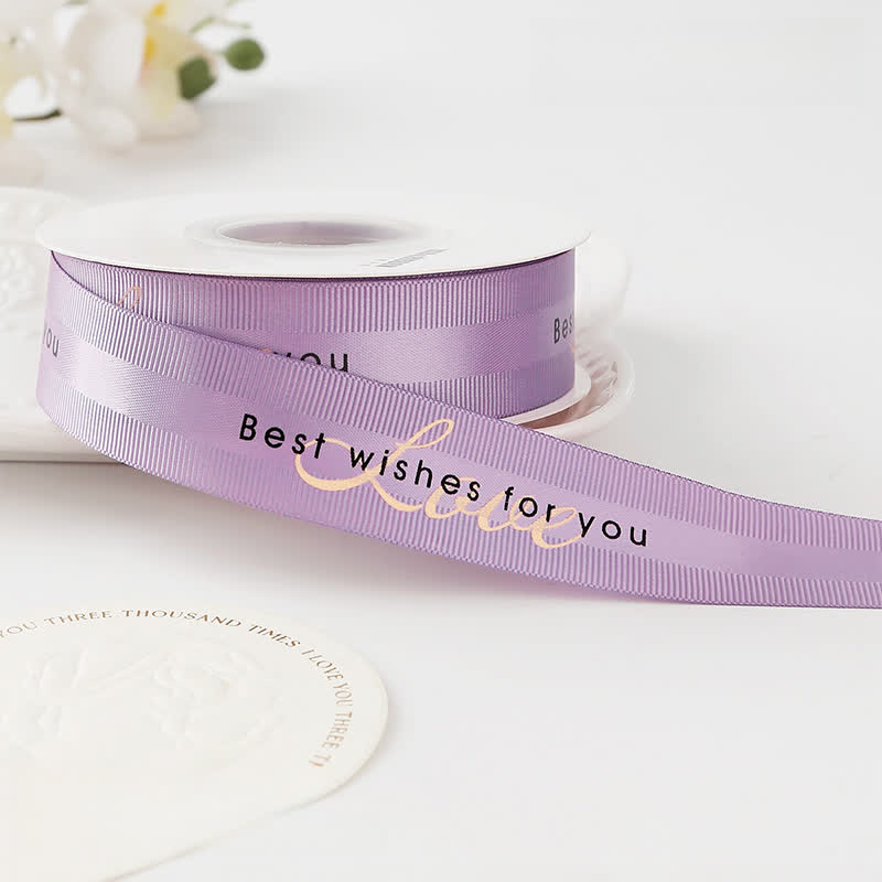 Mother's Day Gift Box Bouquet Wrapping Satin Ribbon - D-1" x 86" - 2PCS - image 3