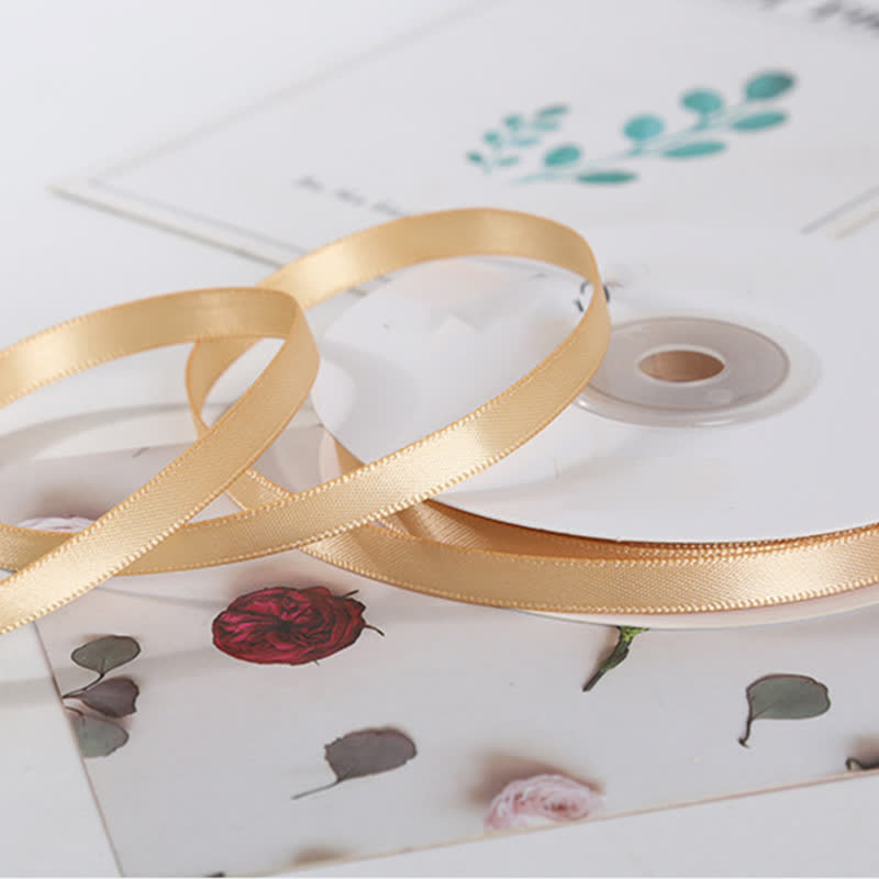Luxury Gift Packaging Decorative Ribbon - Champagne - 2PCS - 0.2" x 71" - image 15
