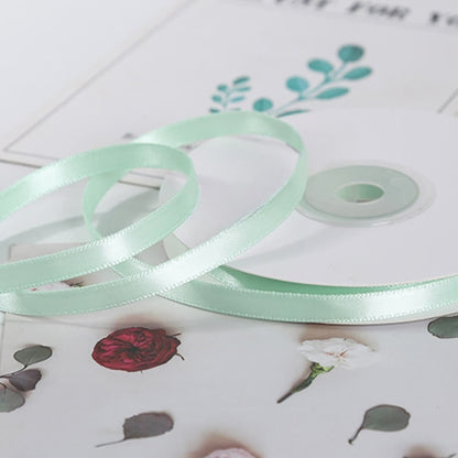 Luxury Gift Packaging Decorative Ribbon - Mint - 2PCS - 0.2" x 71" - image 8