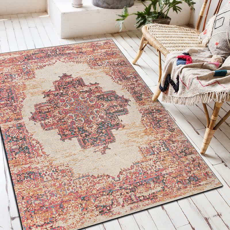 Ethnic Exotic Rectangular Decorative Floor Mat - E - 1PC - 46" x 63" - image 5