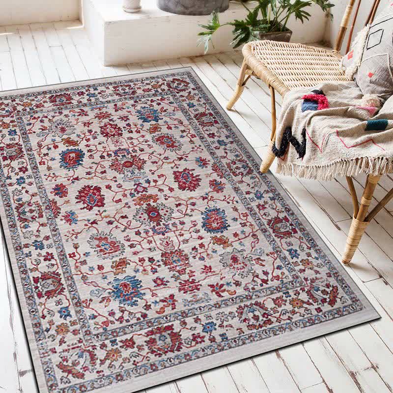 Ethnic Exotic Rectangular Decorative Floor Mat - B - 1PC - 46" x 63" - image 2