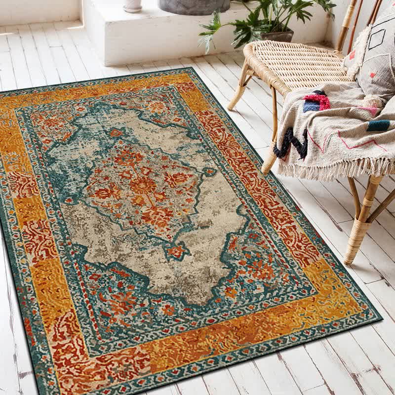 Ethnic Exotic Rectangular Decorative Floor Mat - F - 1PC - 46" x 63" - image 6