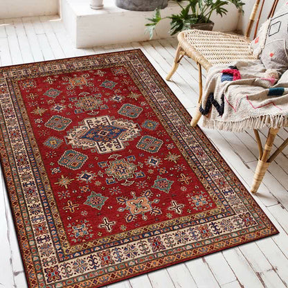 Ethnic Exotic Rectangular Decorative Floor Mat - A - 1PC - 46" x 63" - image 0