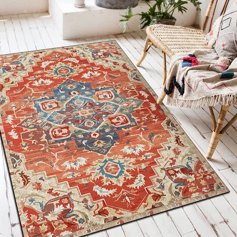Ethnic Exotic Rectangular Decorative Floor Mat - G - 1PC - 46" x 63" - image 7