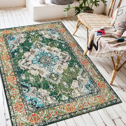 Ethnic Exotic Rectangular Decorative Floor Mat - H - 1PC - 46" x 63" - image 10