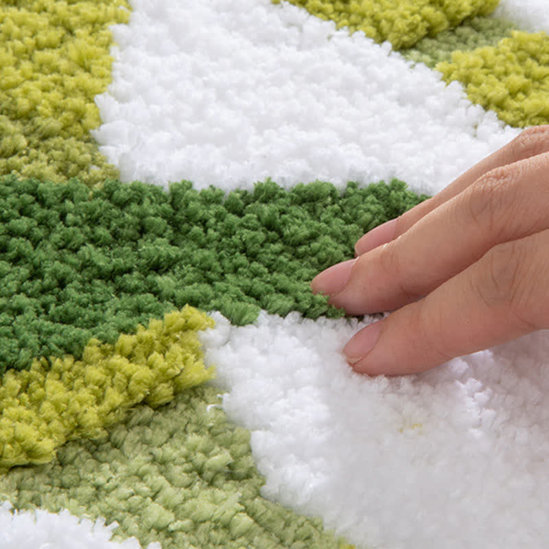 Branch Leaf Plant Bathroom Absorbent Floor Mat - image 2