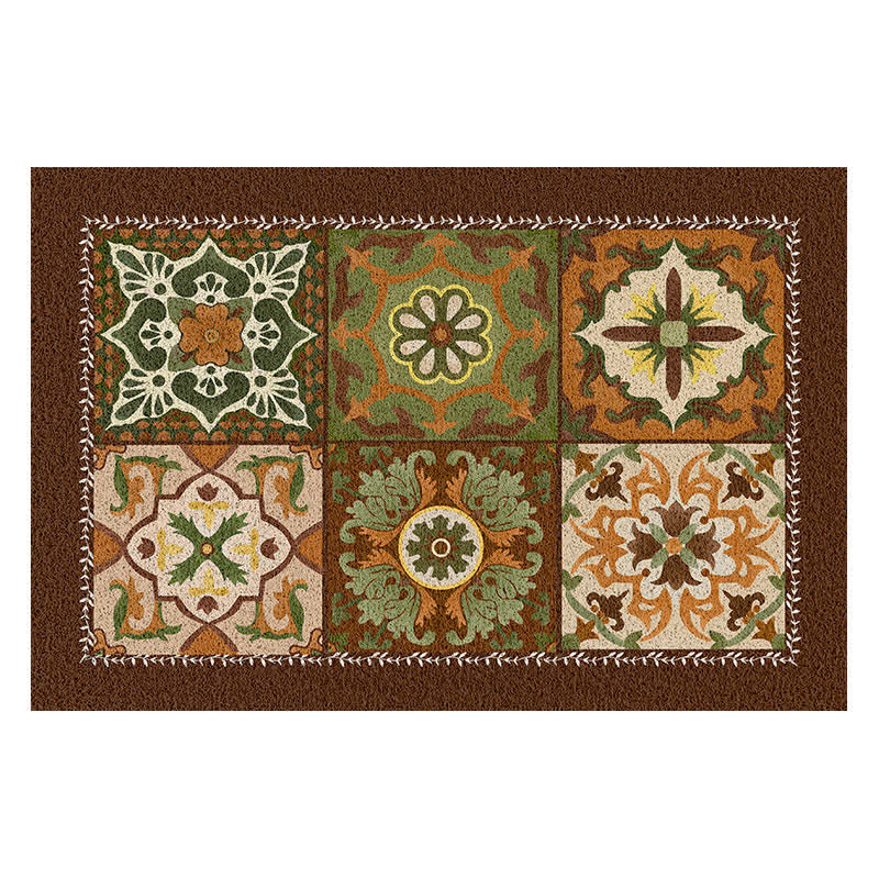 French Retro Geometric Pattern Dust Removal Mat - image 6