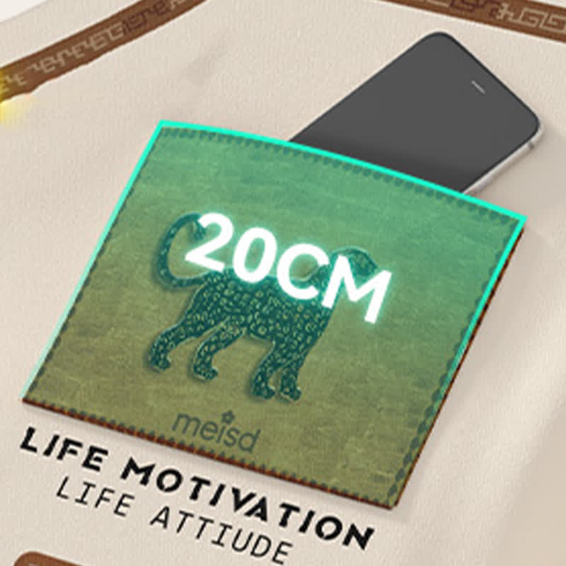 Vintage Animal Pattern Waterproof and Oil Resistant Apron - image 9