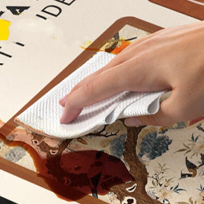 Vintage Animal Pattern Waterproof and Oil Resistant Apron - image 8