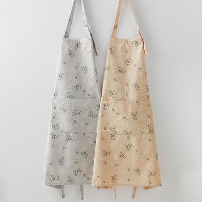 Cute Pastoral Style Floral Breathable Apron - image 3