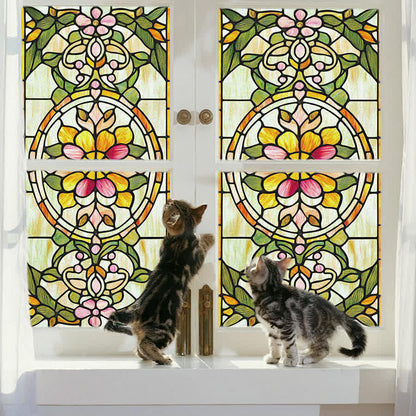 Retro Baroque Style Static Privacy Film - image 6