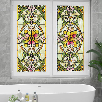 Retro Baroque Style Static Privacy Film - image 5