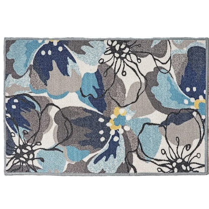 Tropical Color Leaves Flowers Rug - D - 1PC - 23" x 63" - image 5