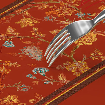 Decorative Elegant Floral Durable Trash Bin - image 3