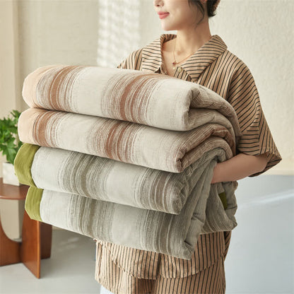 Pure Cotton Jacquard Striped breathable Bedding - image 3