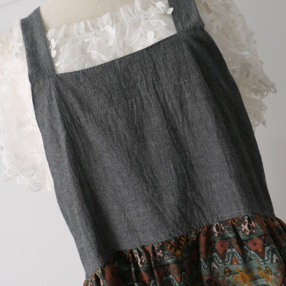 Vintage Pattern Home Kitchen Cotton Apron - image 6